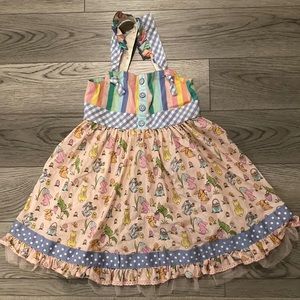 Matilda jane dress - Easter print size 6